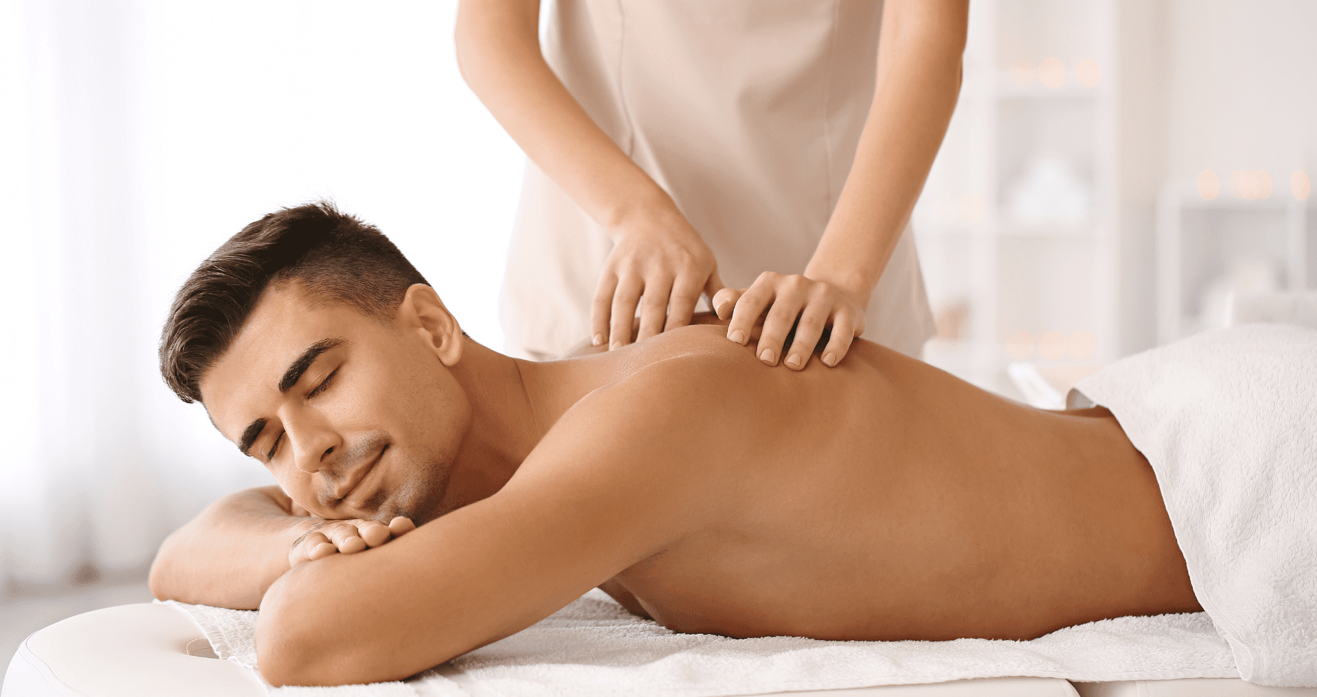 Tafelmassage of bankmassage