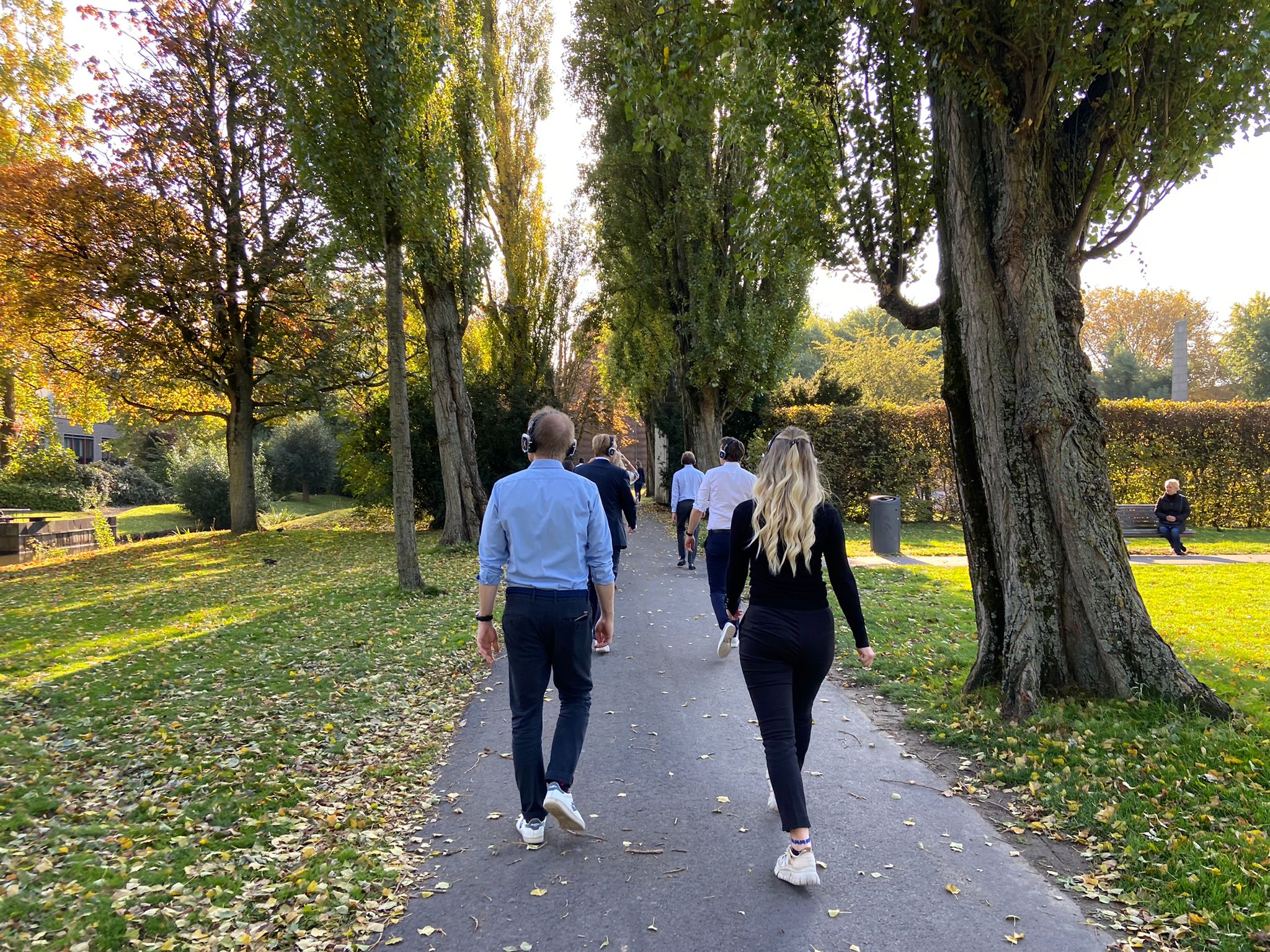Interactieve lunchwandeling